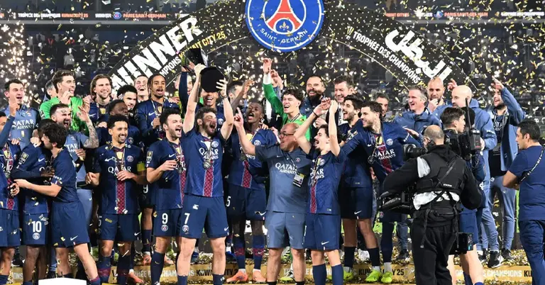 পিএসজির উদযাপন